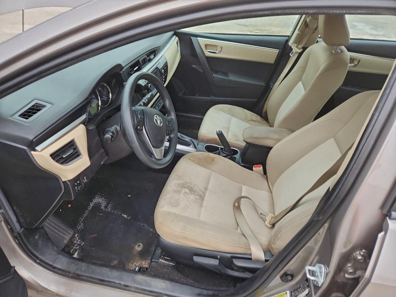 2016 TOYOTA COROLLA