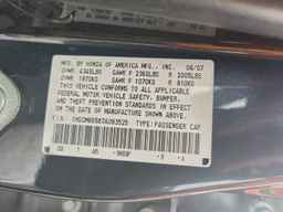 2007 HONDA ACCORD