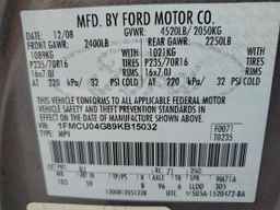 2009 FORD ESCAPE