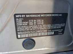 2012 BMW 5 series
