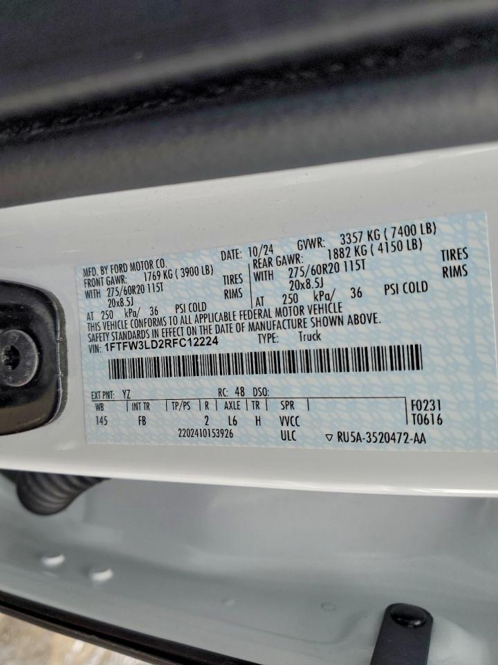 2024 FORD F-150