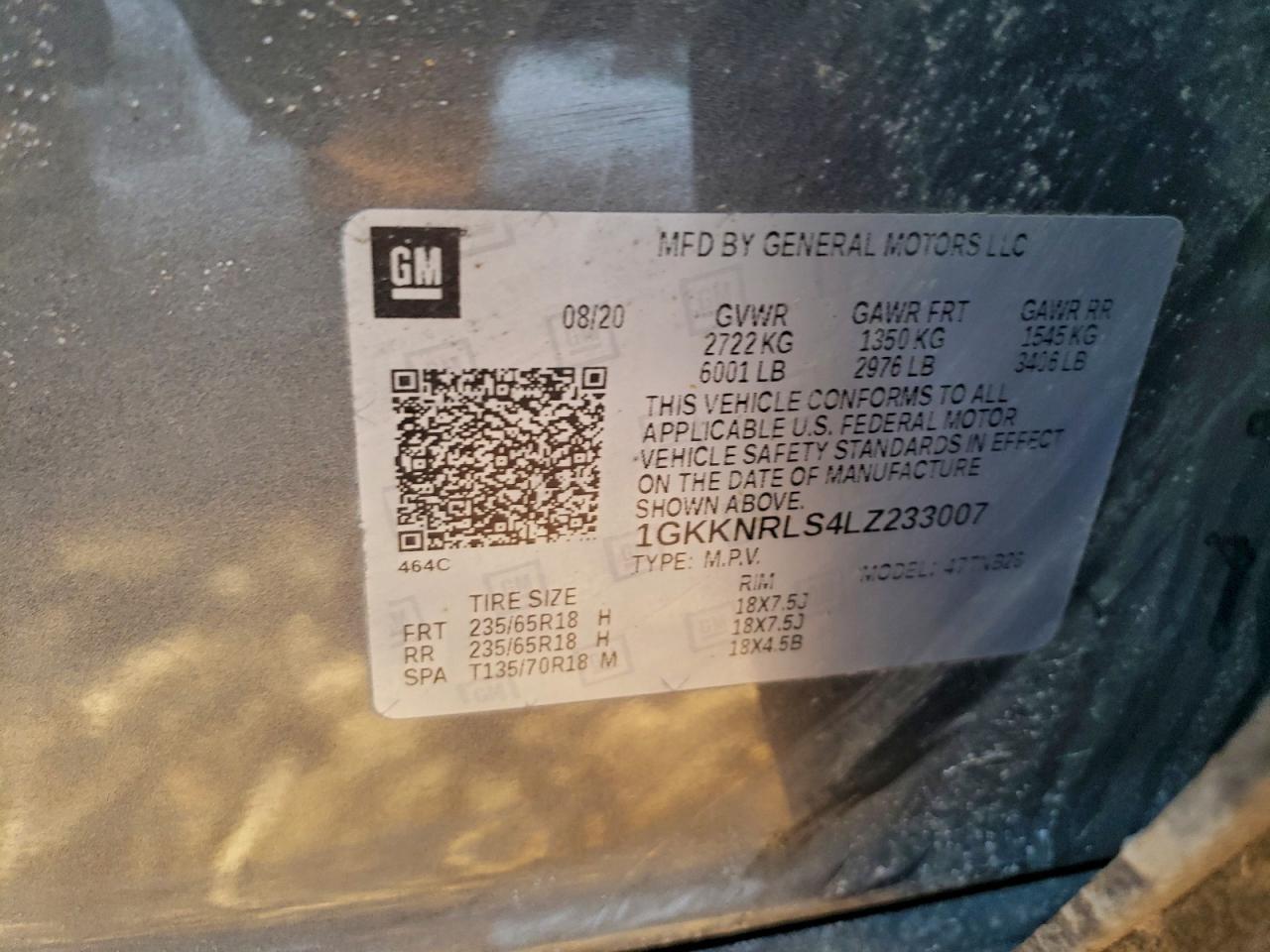 2020 GMC ACADIA