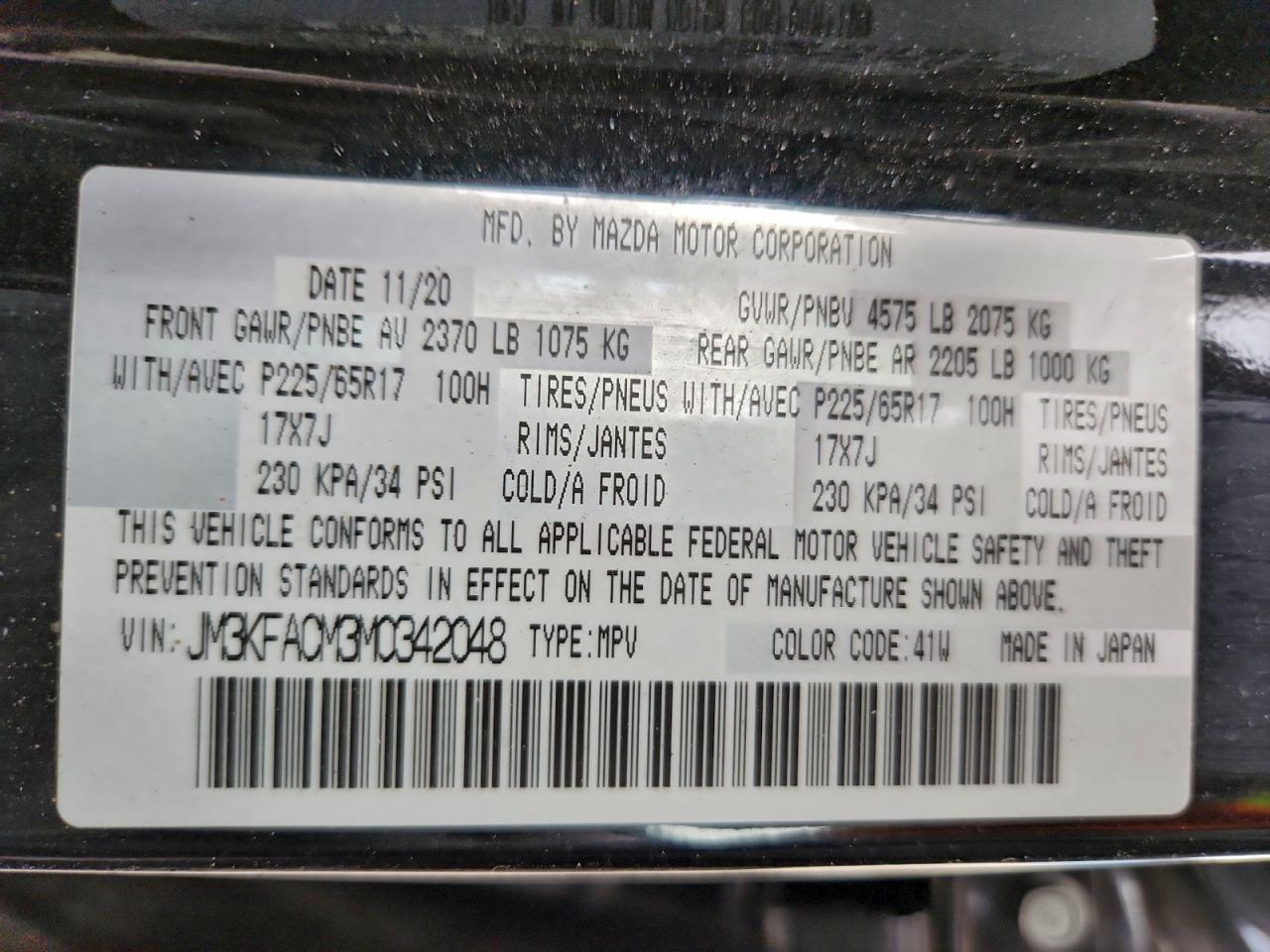 2021 MAZDA CX-5