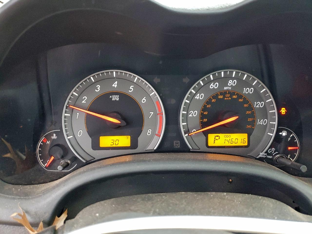 2010 TOYOTA COROLLA