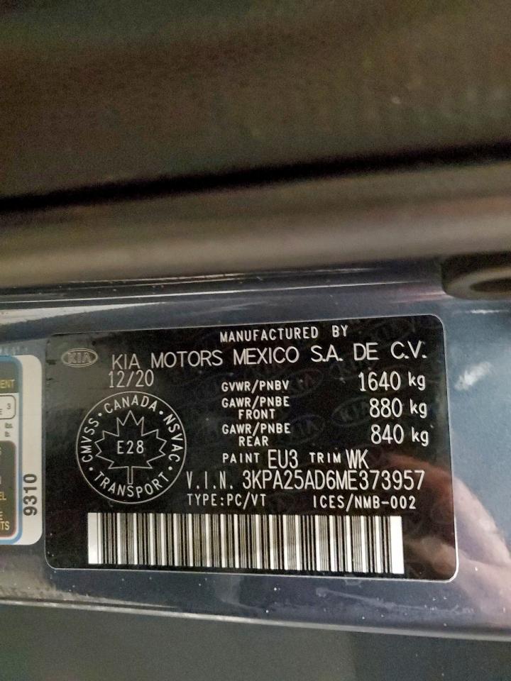 2021 KIA RIO