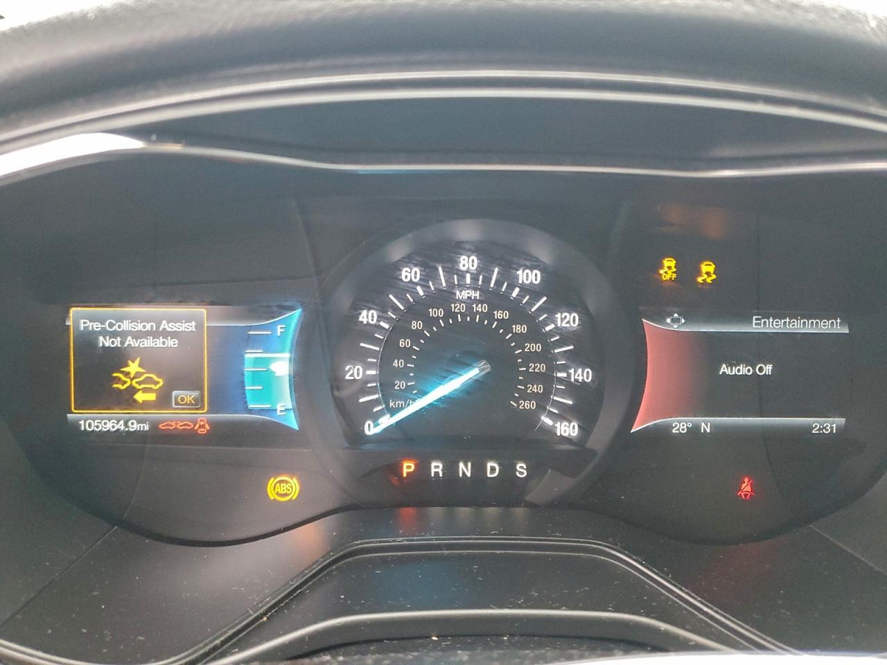 2020 FORD FUSION