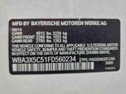 2015 BMW 3 SERIES