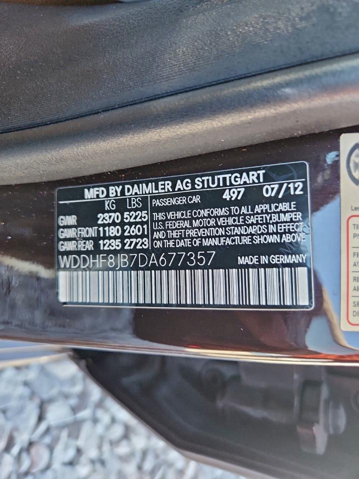 2013 MERCEDES-BENZ E-Class