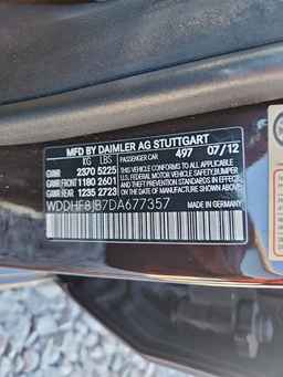 2013 MERCEDES-BENZ E-Class