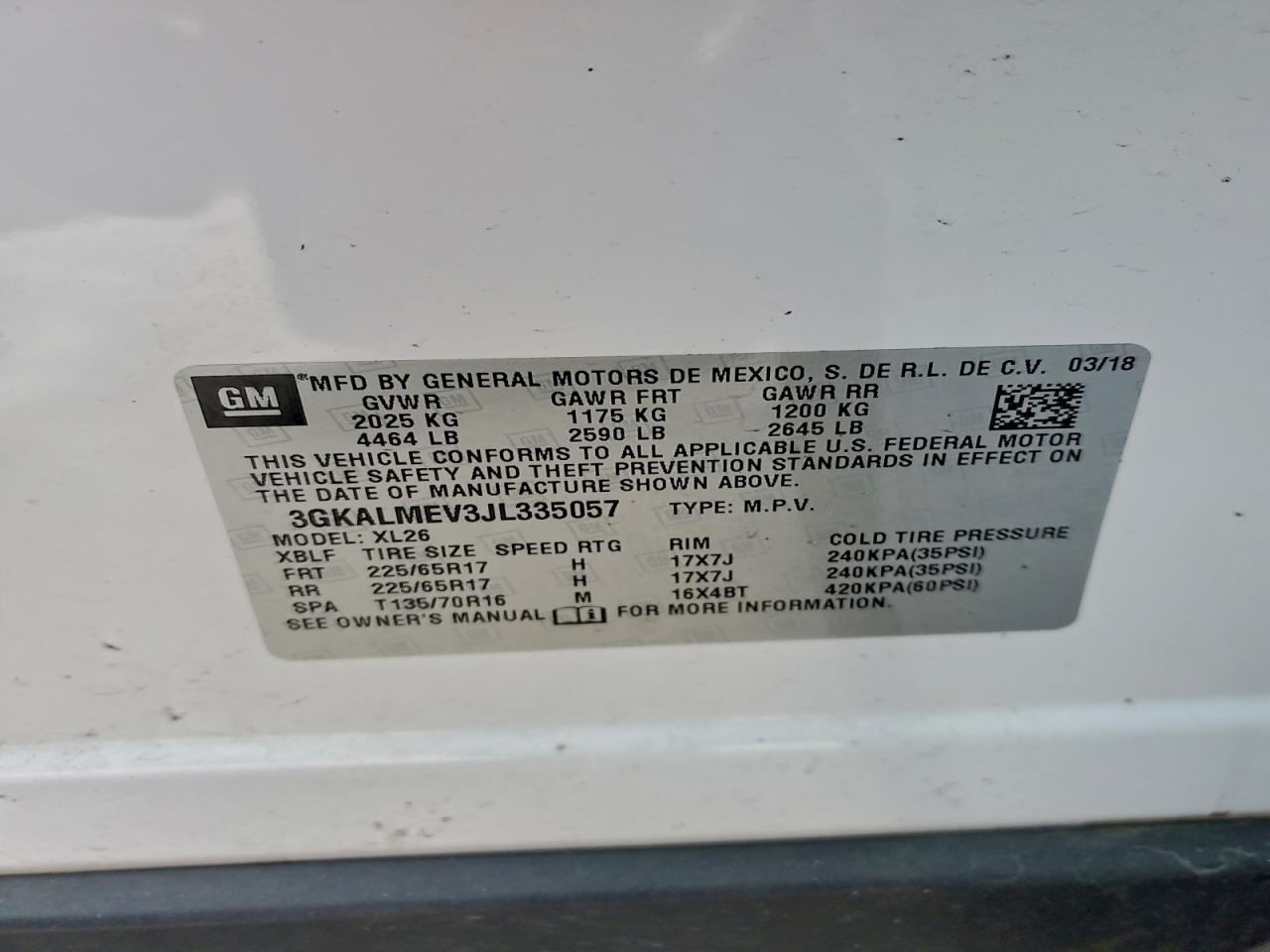 2018 GMC Terrain