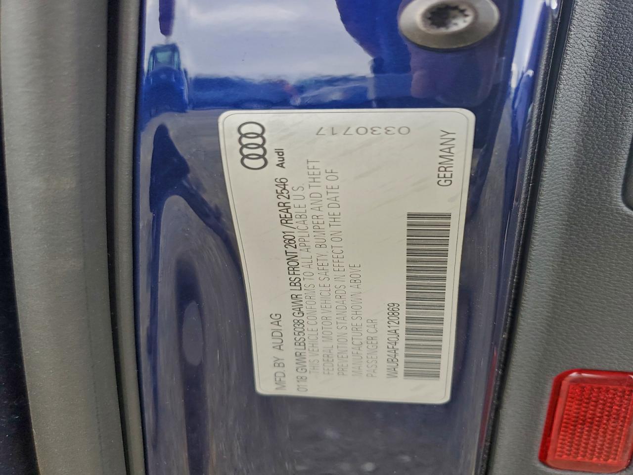 2018 AUDI S4
