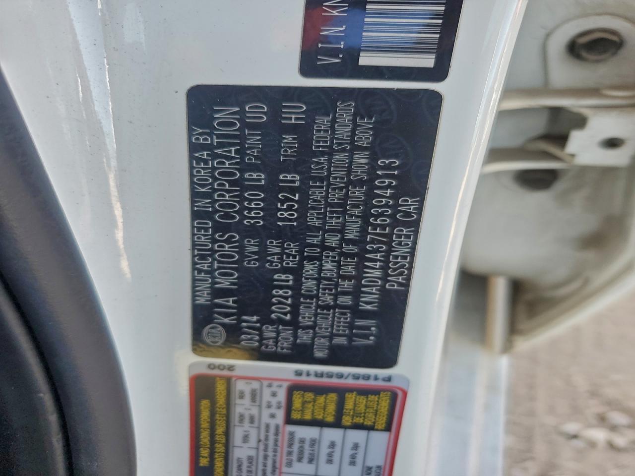 2012 KIA RIO