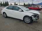 2016 TOYOTA COROLLA