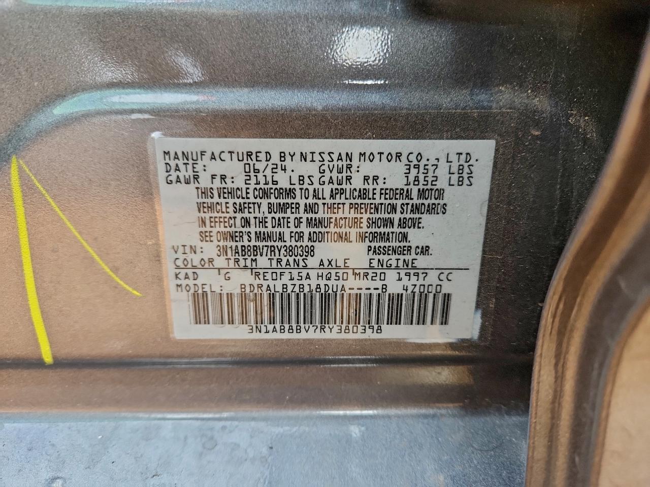 2024 NISSAN SENTRA