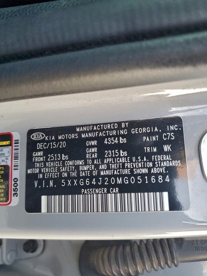 2021 KIA K5