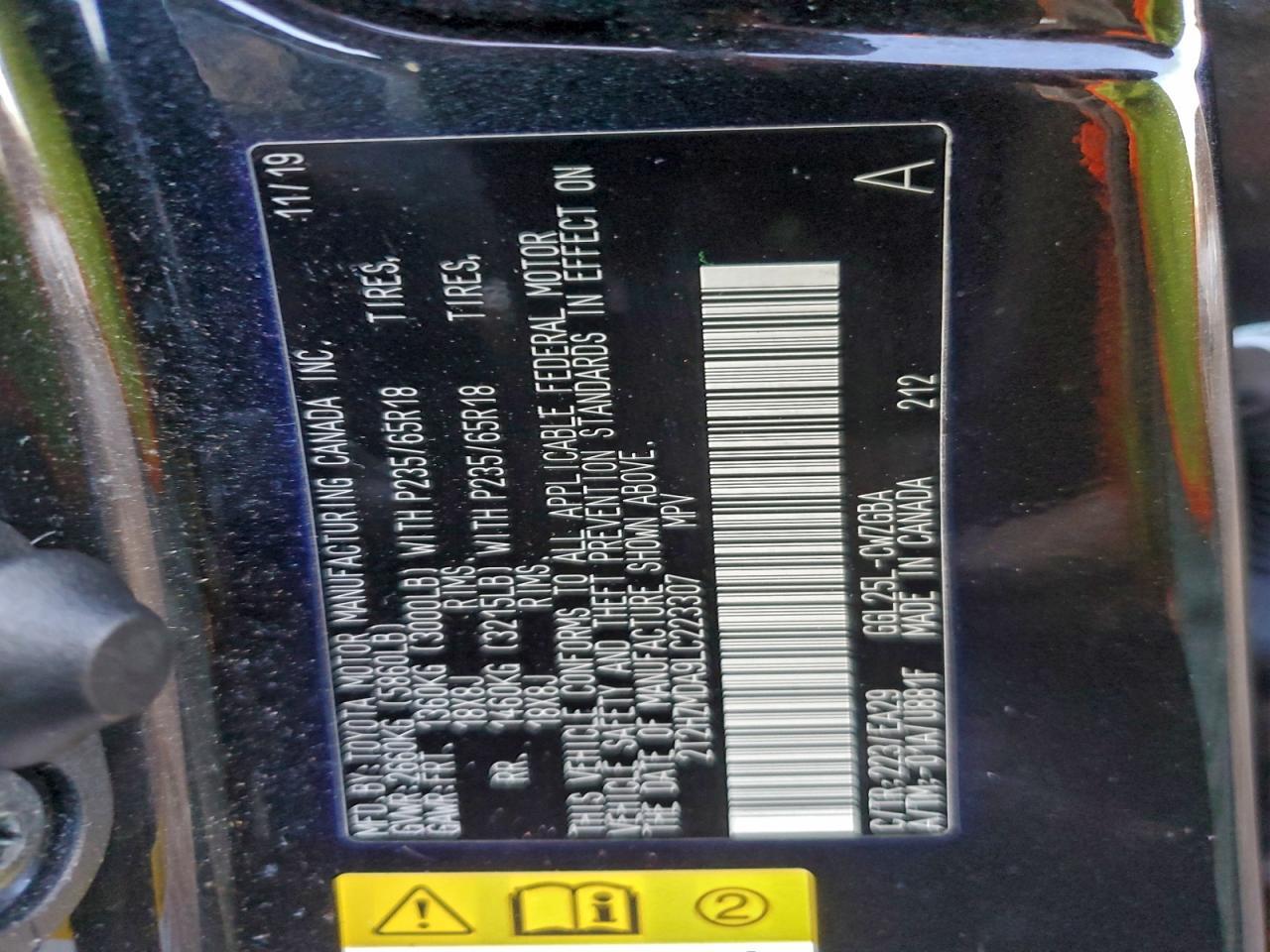 2020 LEXUS RX 350