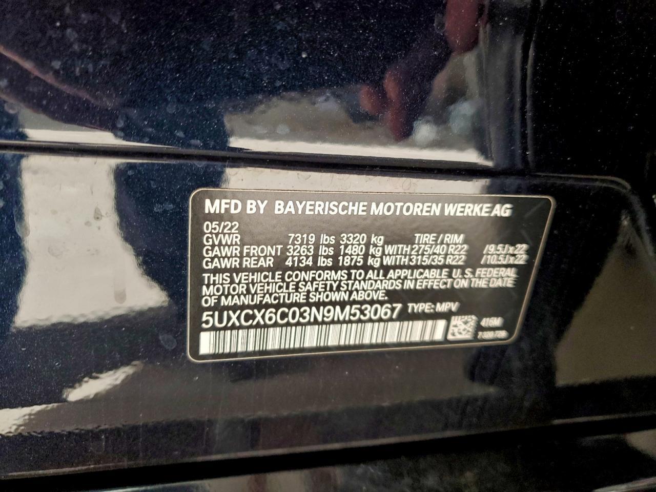 2022 BMW X7