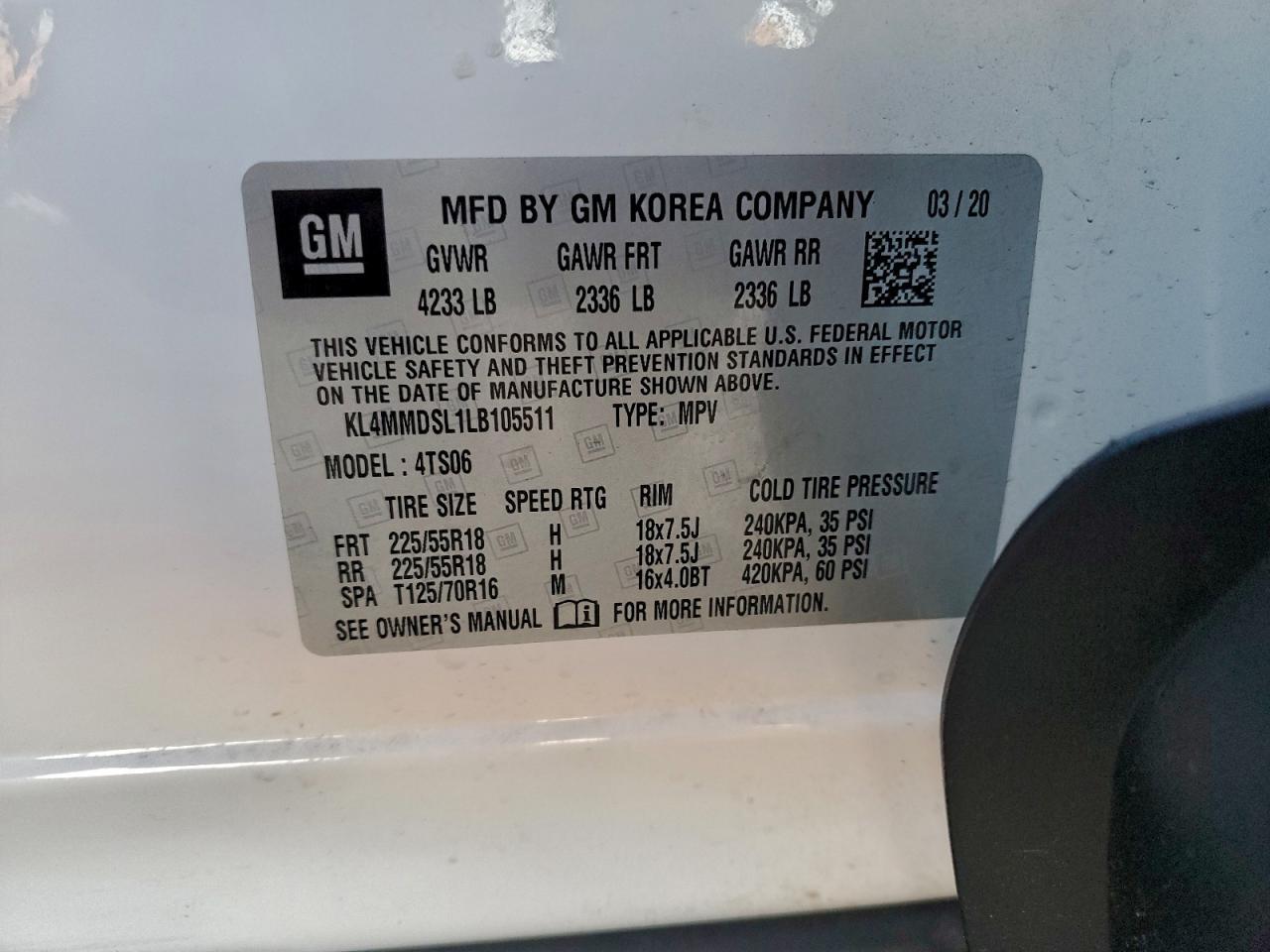 2020 BUICK Encore GX