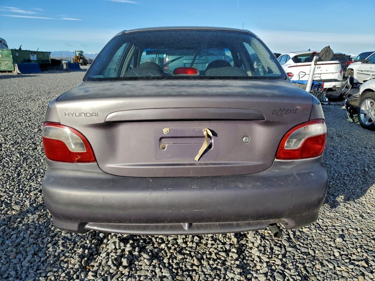 1999 HYUNDAI ACCENT