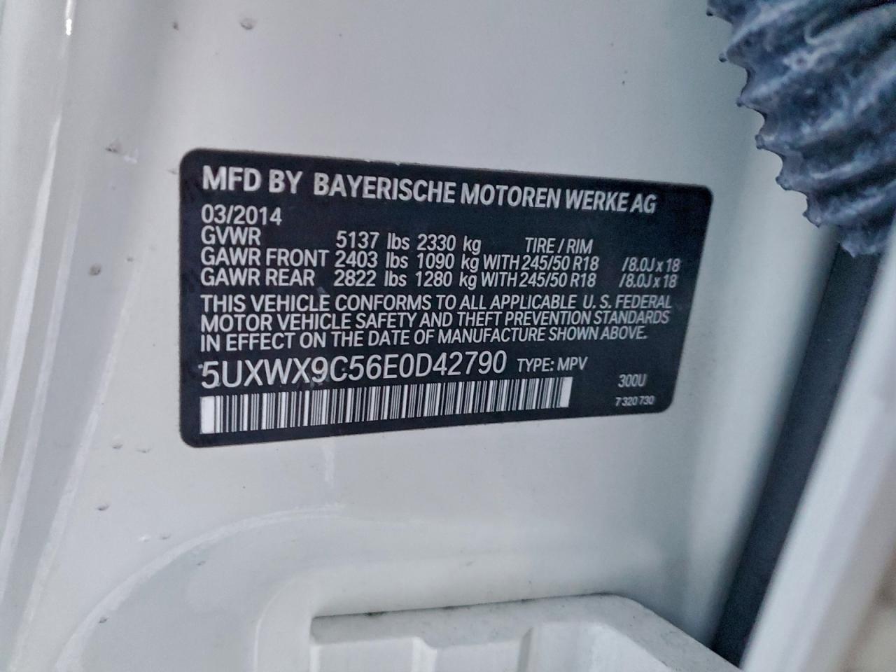 2014 Bmw Motorrad X3