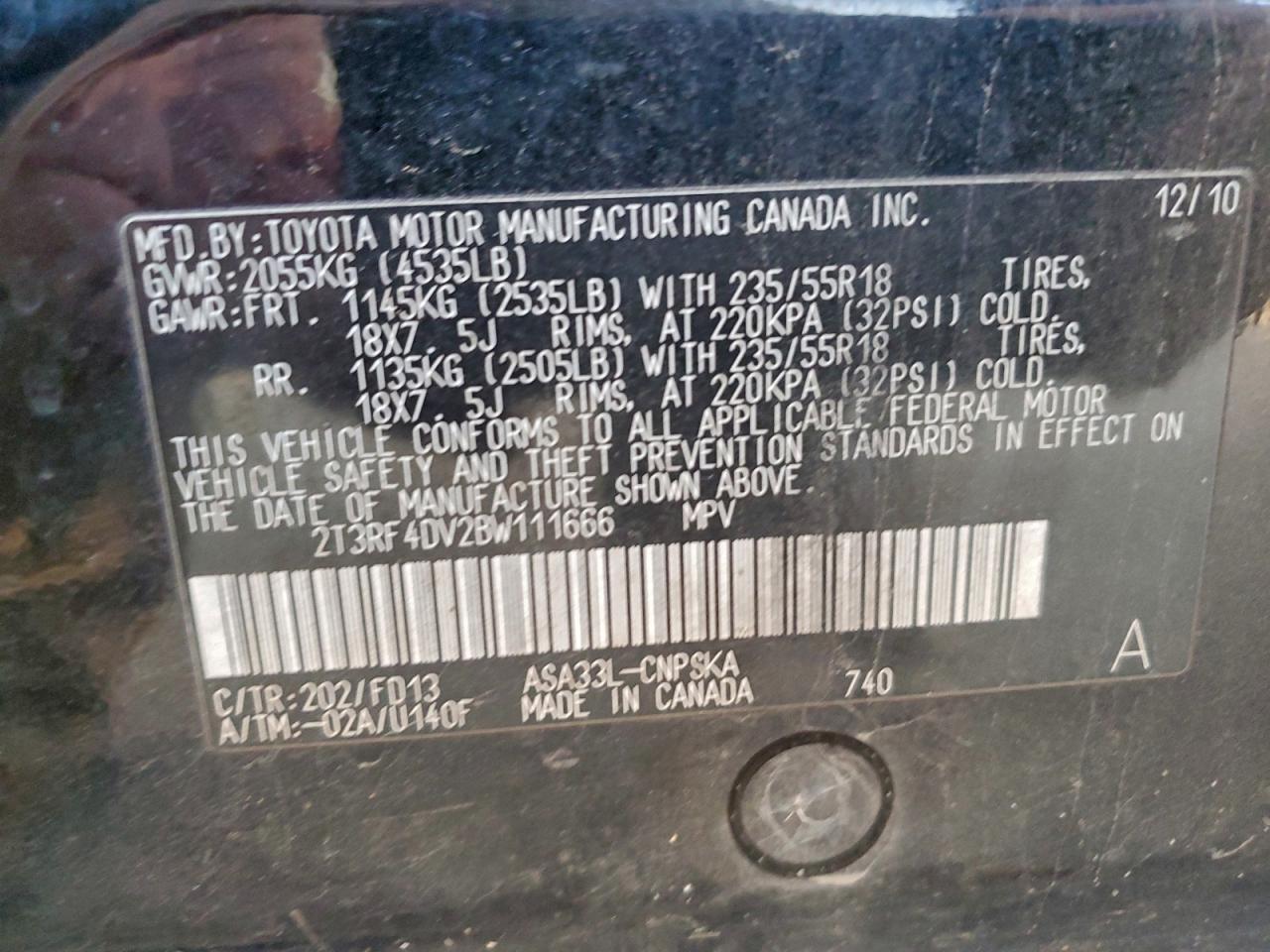 2011 TOYOTA RAV4