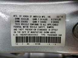 2014 HONDA ACCORD