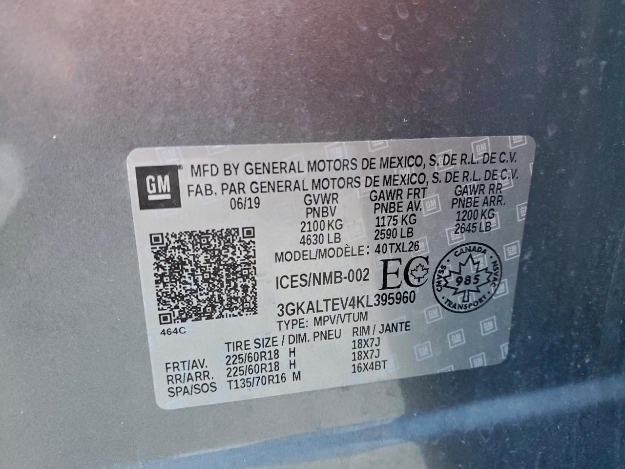 2019 GMC Terrain