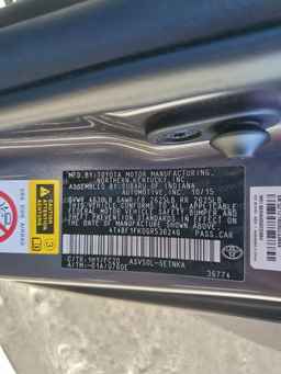 2016 TOYOTA CAMRY