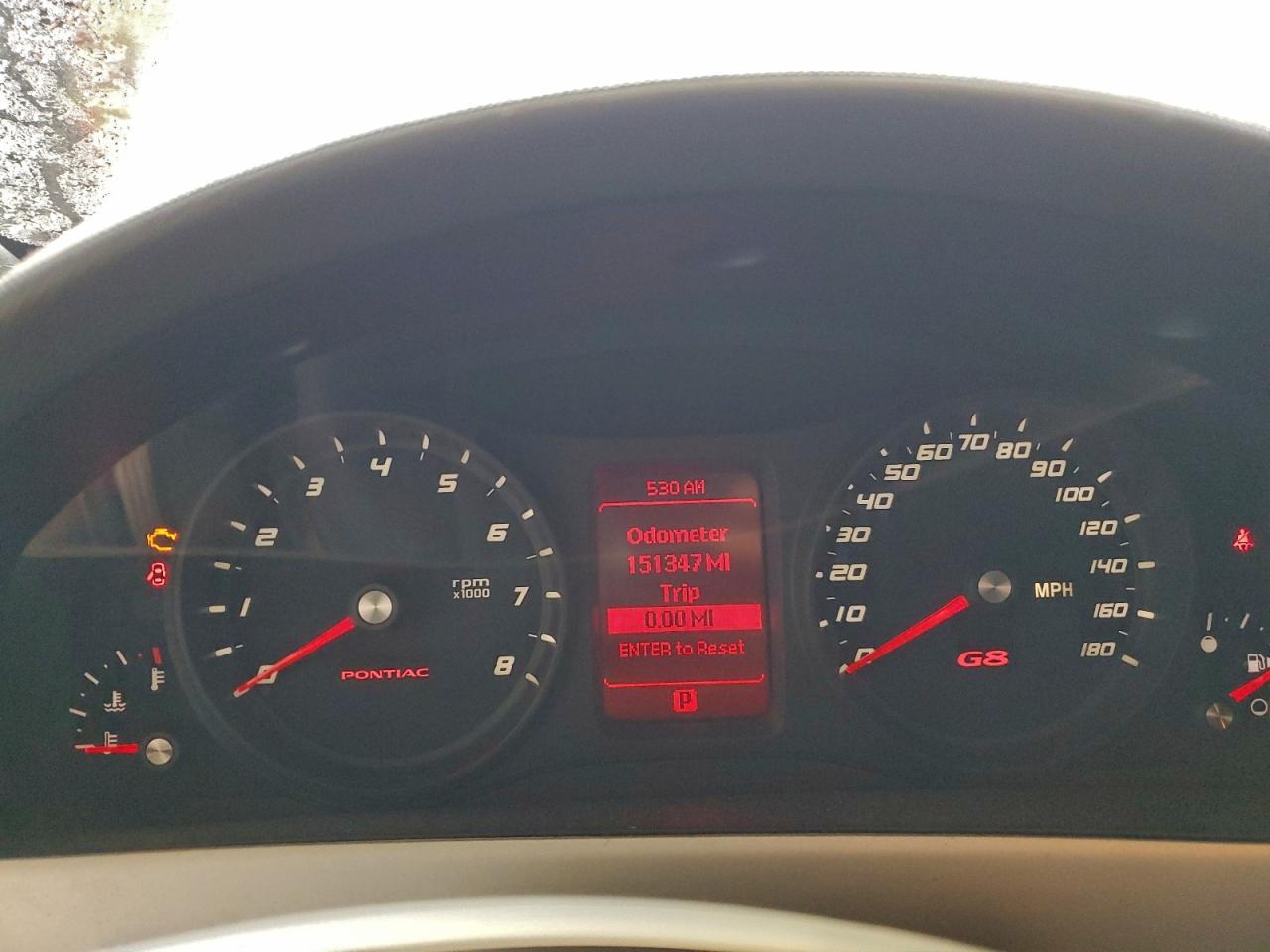 2009 PONTIAC G8