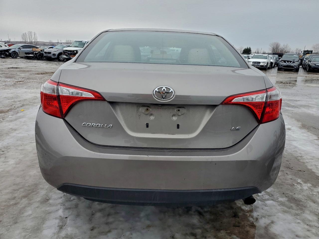 2016 TOYOTA COROLLA