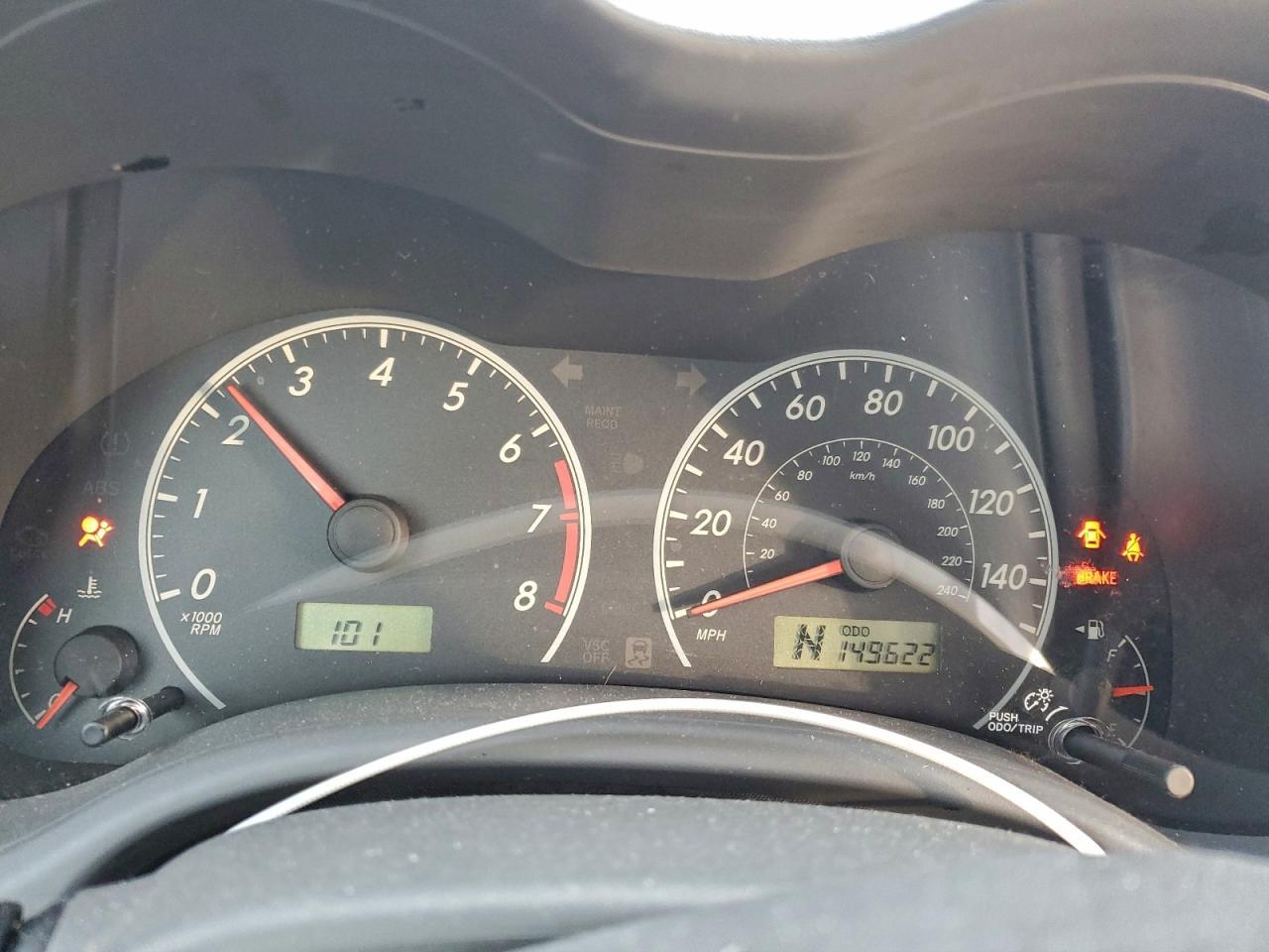 2009 TOYOTA COROLLA