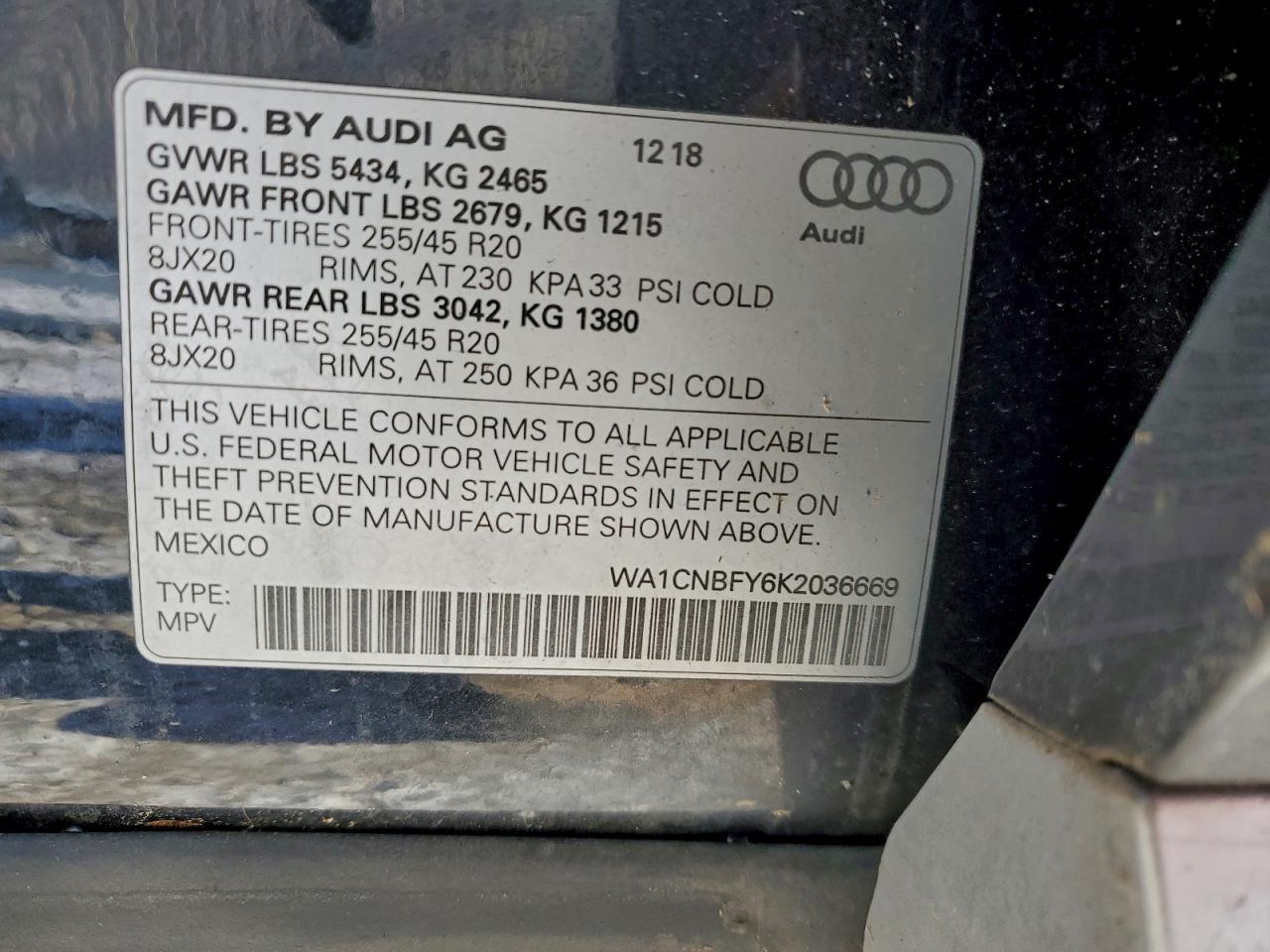 2019 AUDI Q5