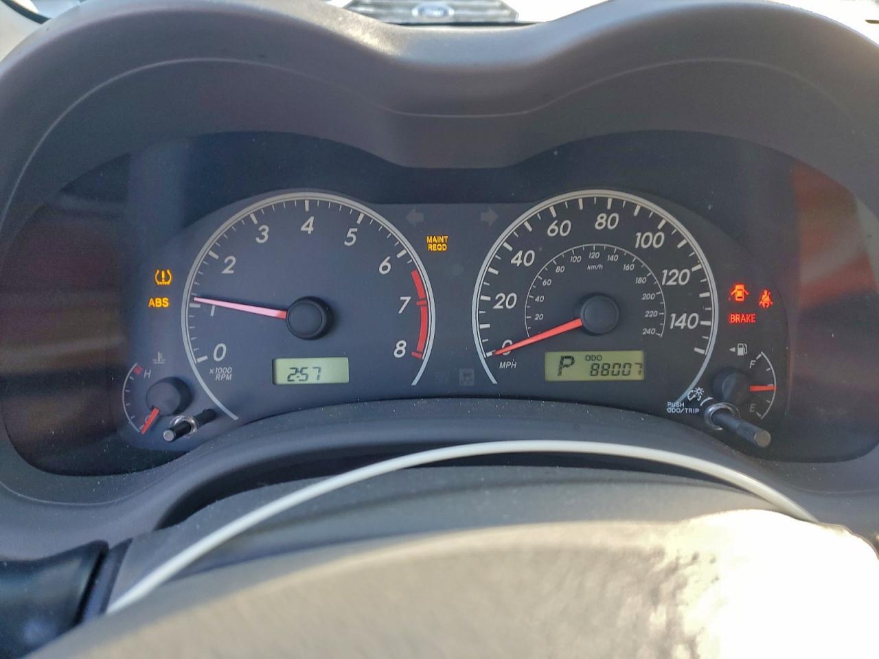 2009 TOYOTA COROLLA