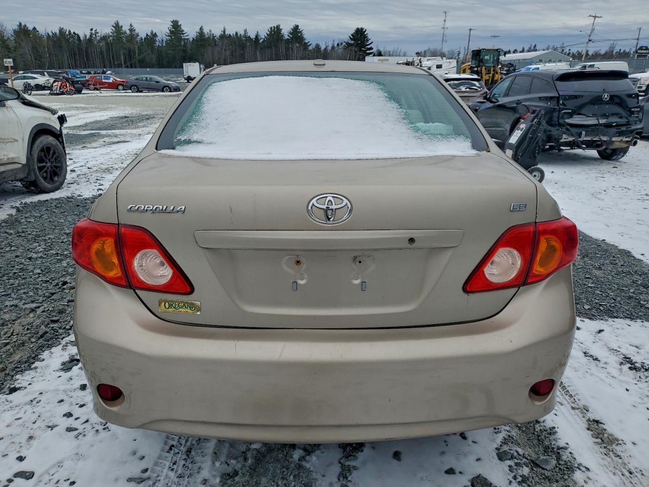 2009 TOYOTA COROLLA