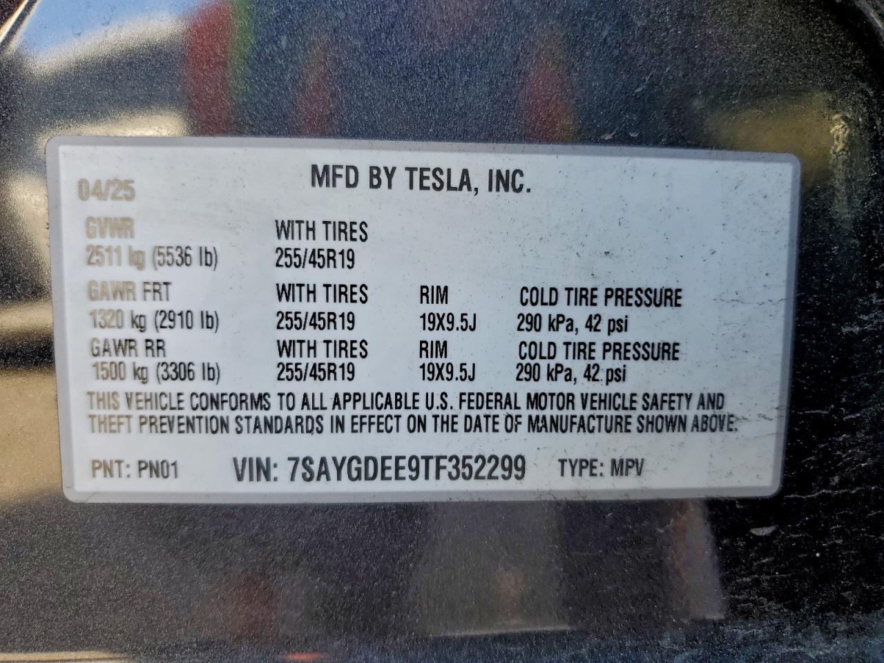 2026 TESLA MODEL Y
