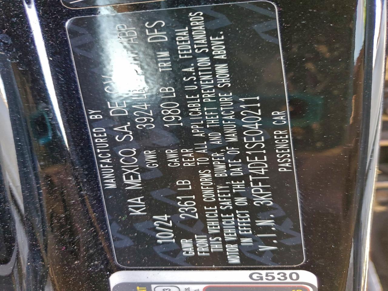 2025 KIA K4