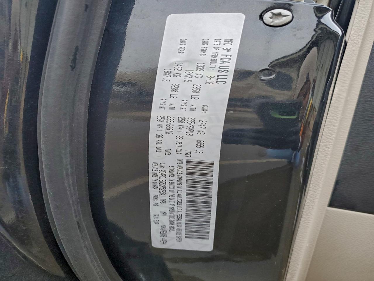 2019 CHRYSLER Pacifica