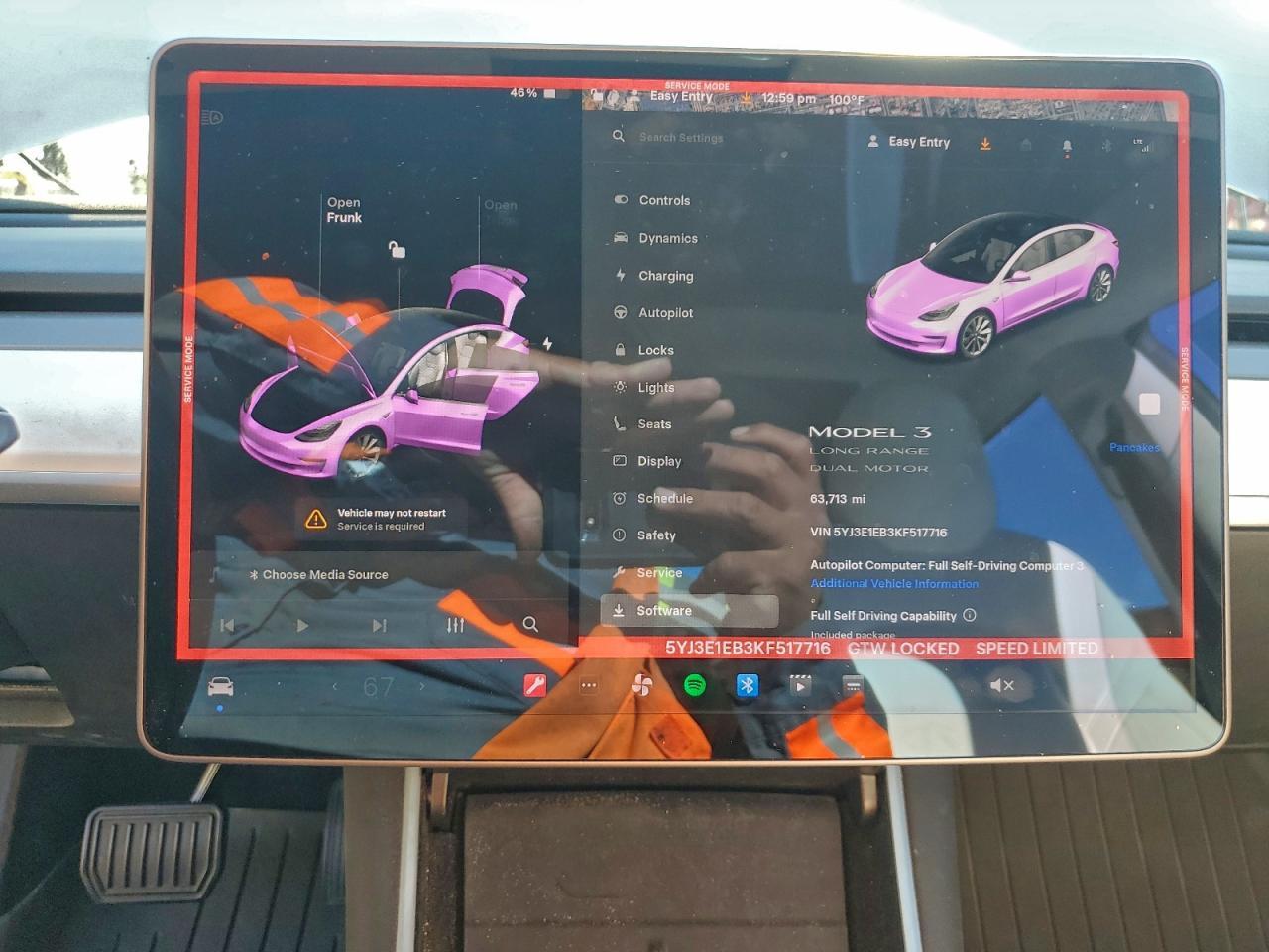 2019 TESLA MODEL 3