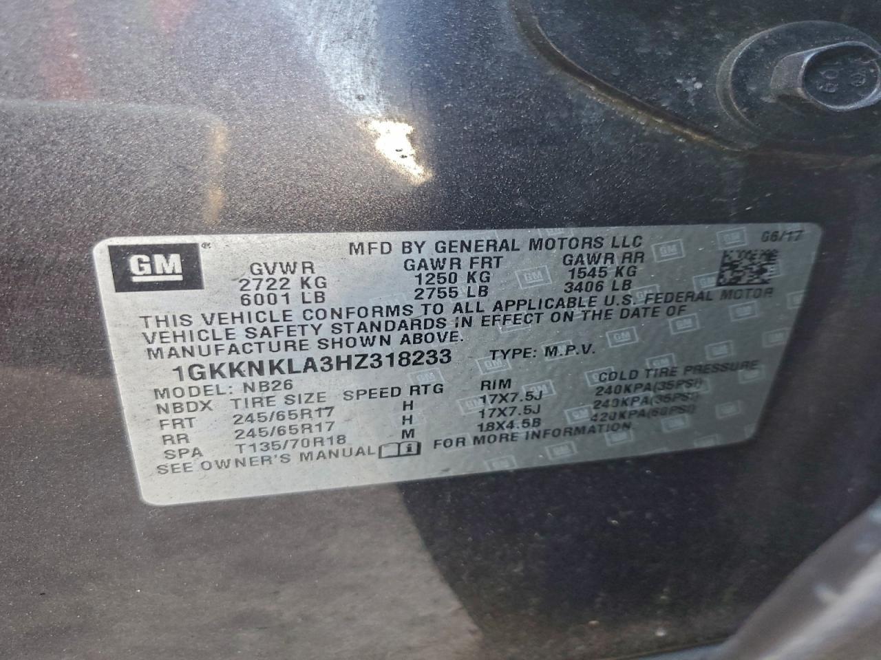 2017 GMC ACADIA