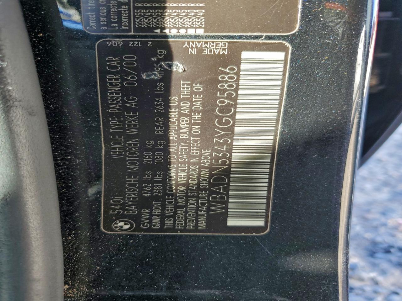 2000 BMW 5 series
