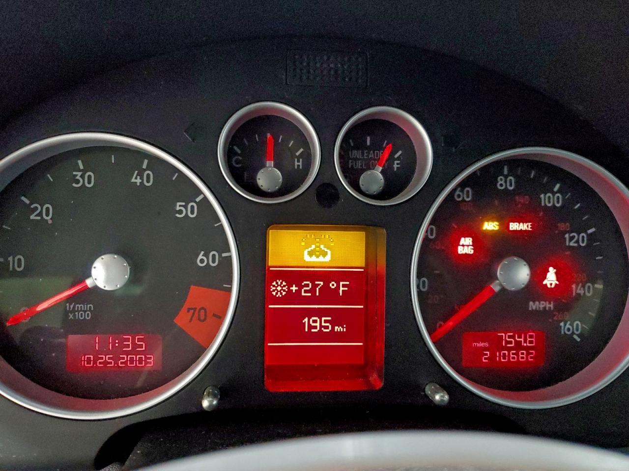 2004 AUDI TT QUATTRO
