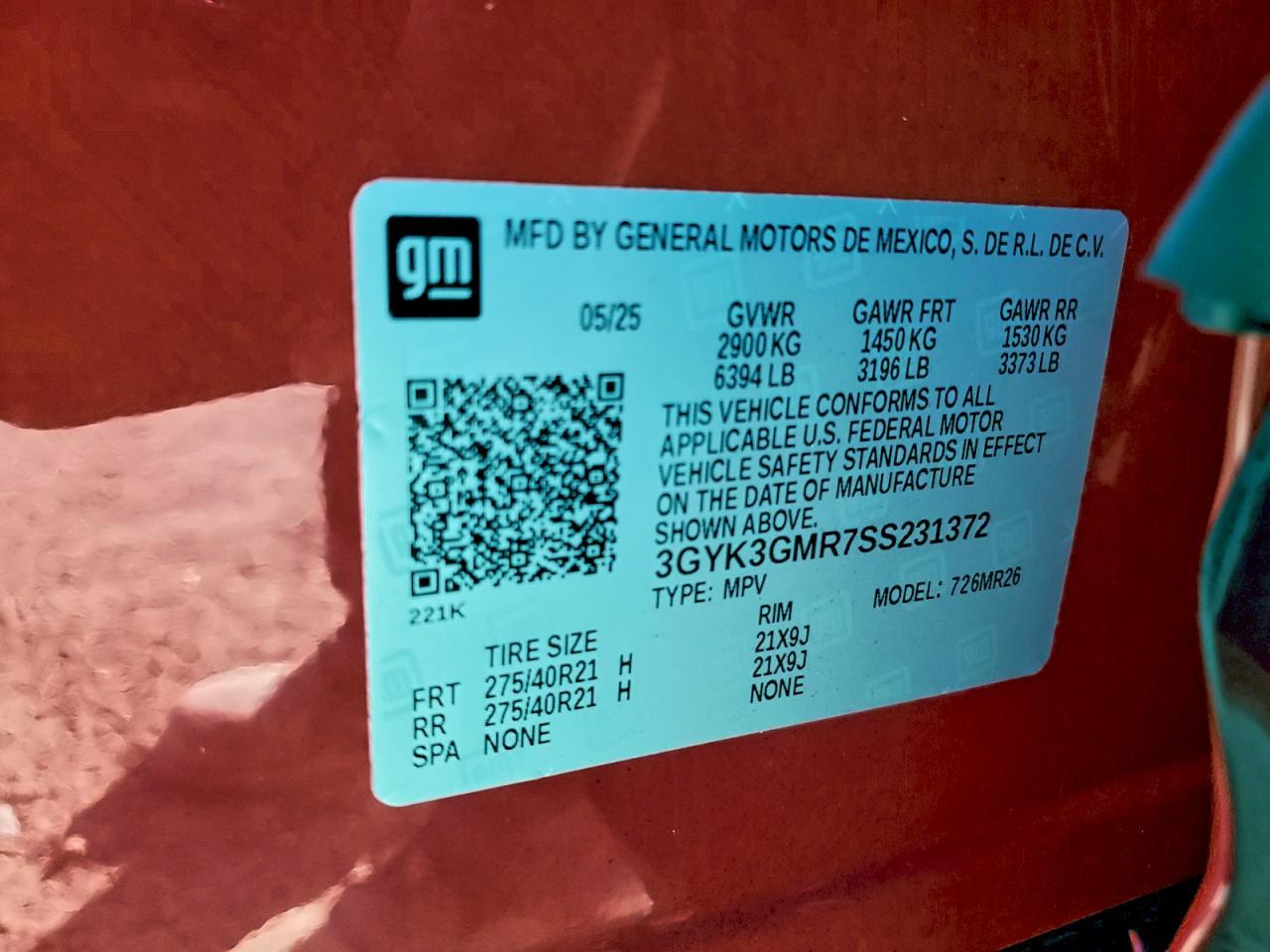 2025 CADILLAC OPTIQ