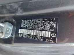 2012 TOYOTA YARIS