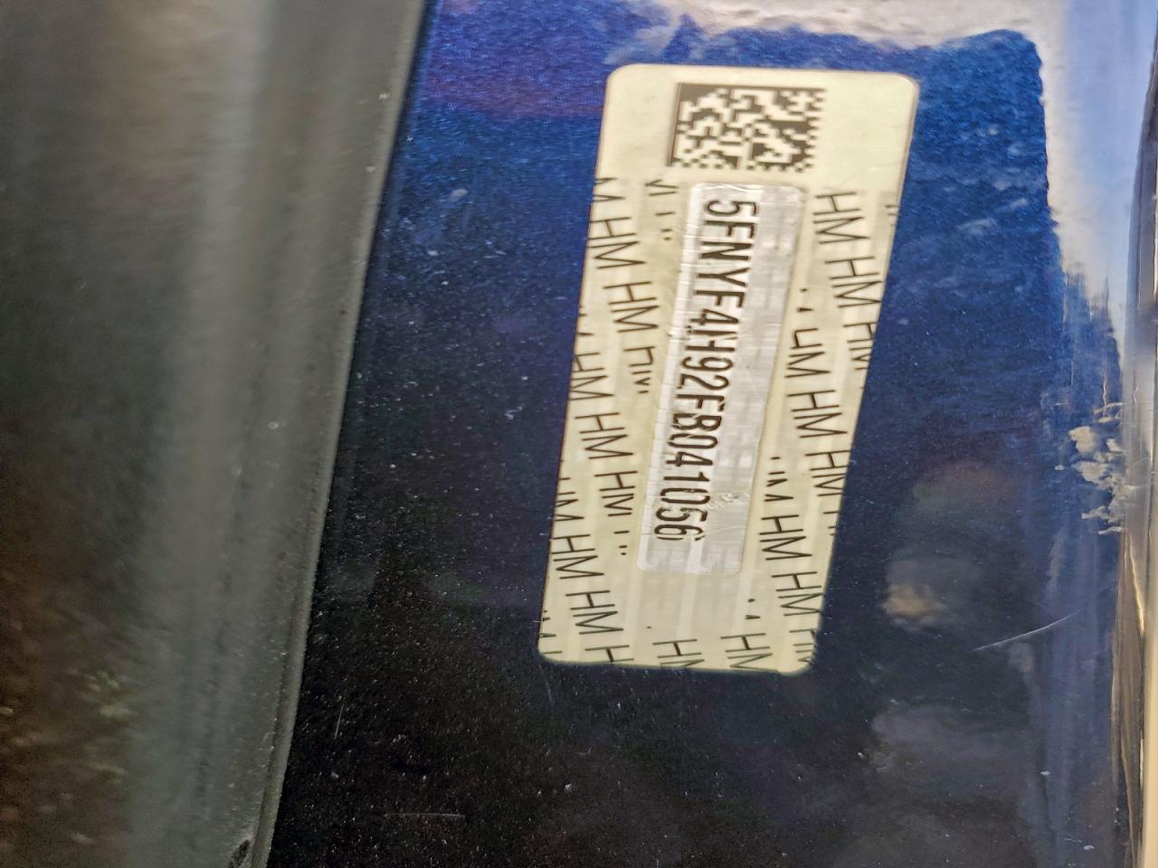 2015 HONDA PILOT