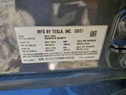 2021 TESLA MODEL S