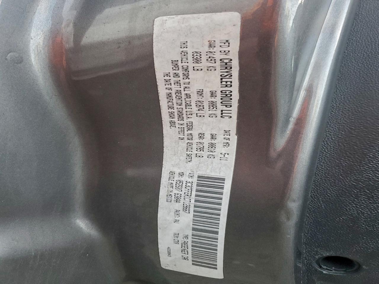 2012 FIAT 500