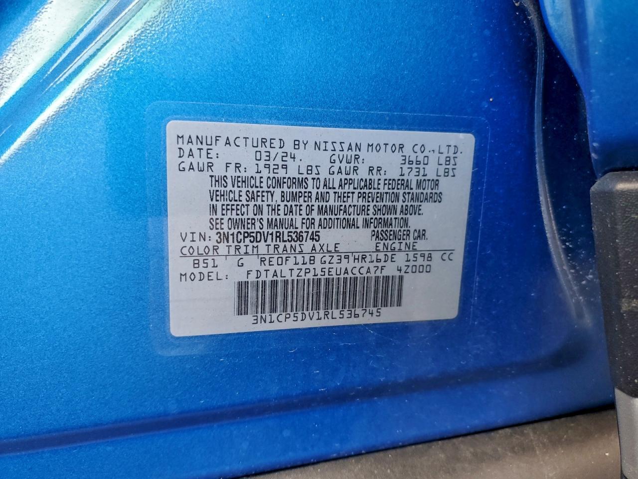 2024 NISSAN KICKS