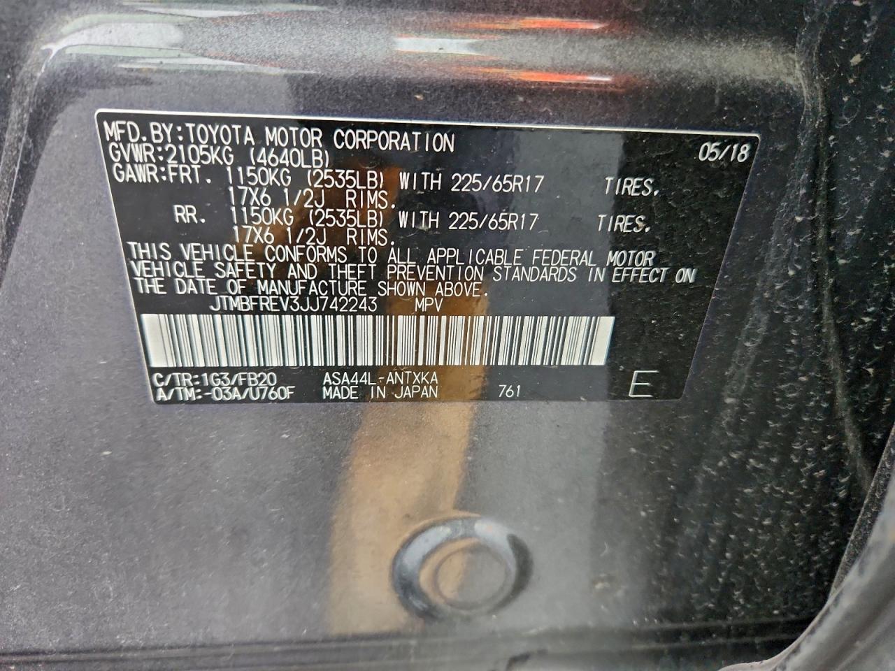2018 TOYOTA RAV4