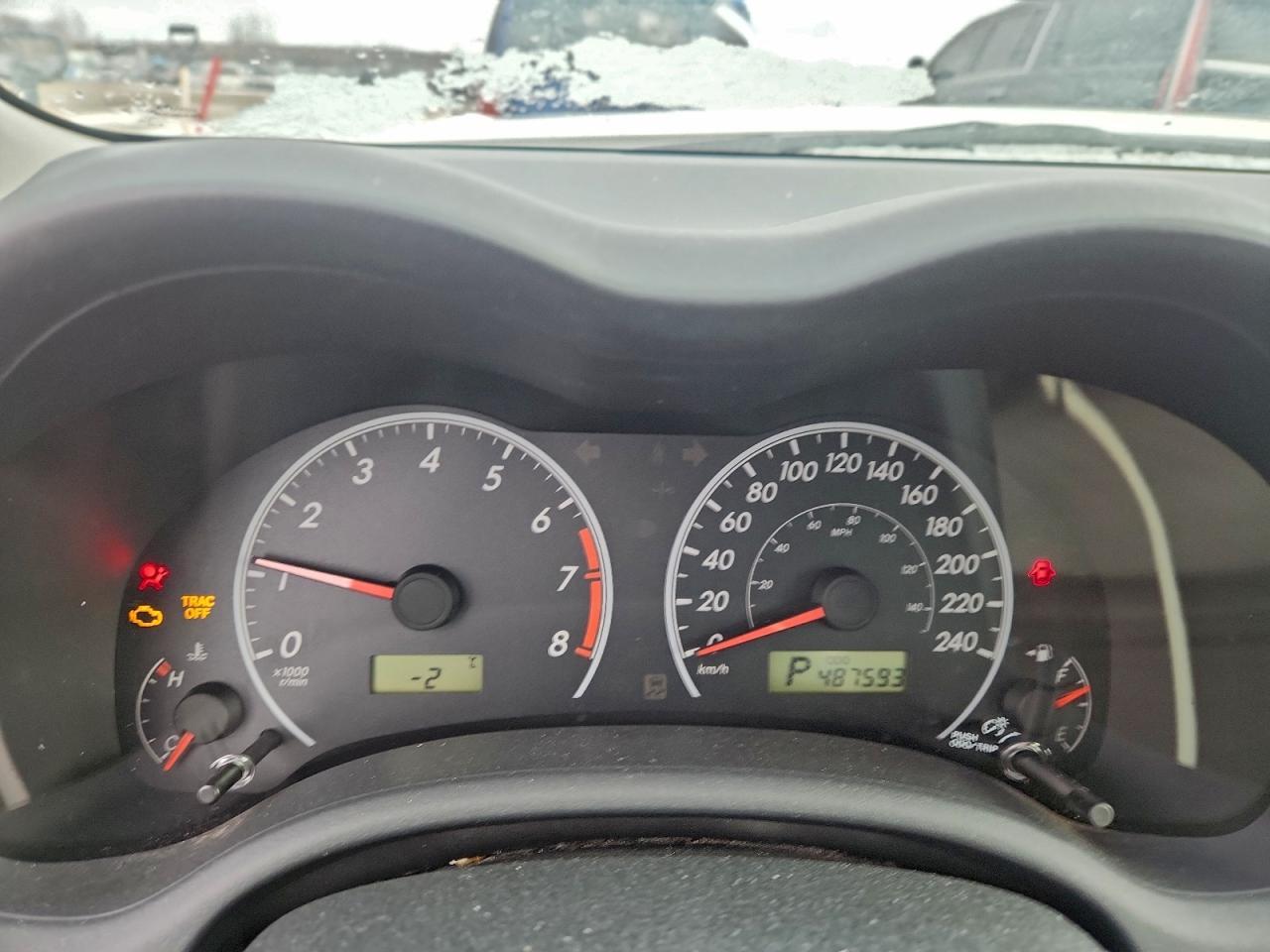 2012 TOYOTA COROLLA