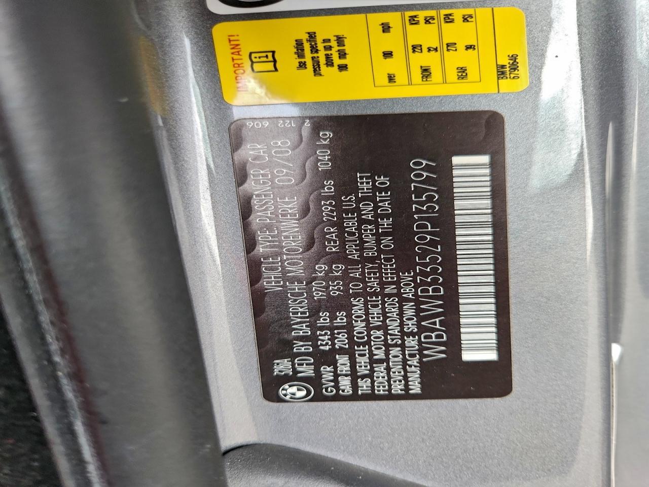 2009 BMW 3 SERIES